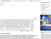 Tablet Screenshot of klavesnice.info